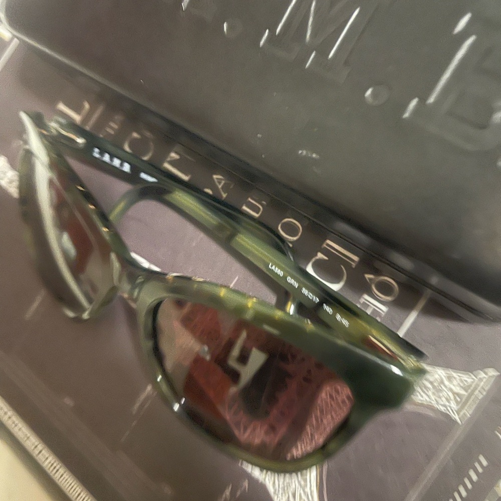 L.A.M.B. Green Cat-Eye Glasses